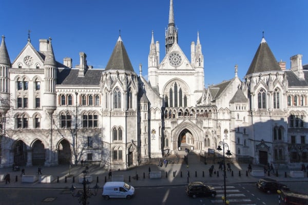 Strand - Royal Court Of Justice View